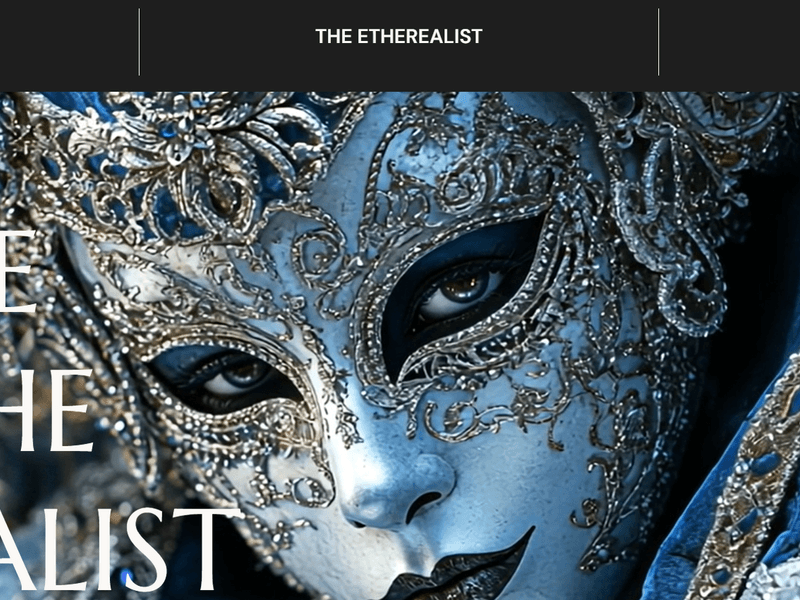 The Etherialist — website screenshot