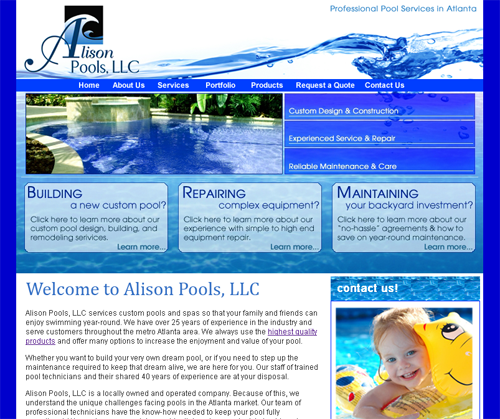 Alison Pools, Inc.